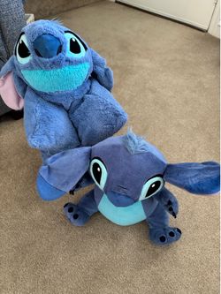Disney Stitch plush toy and pillow