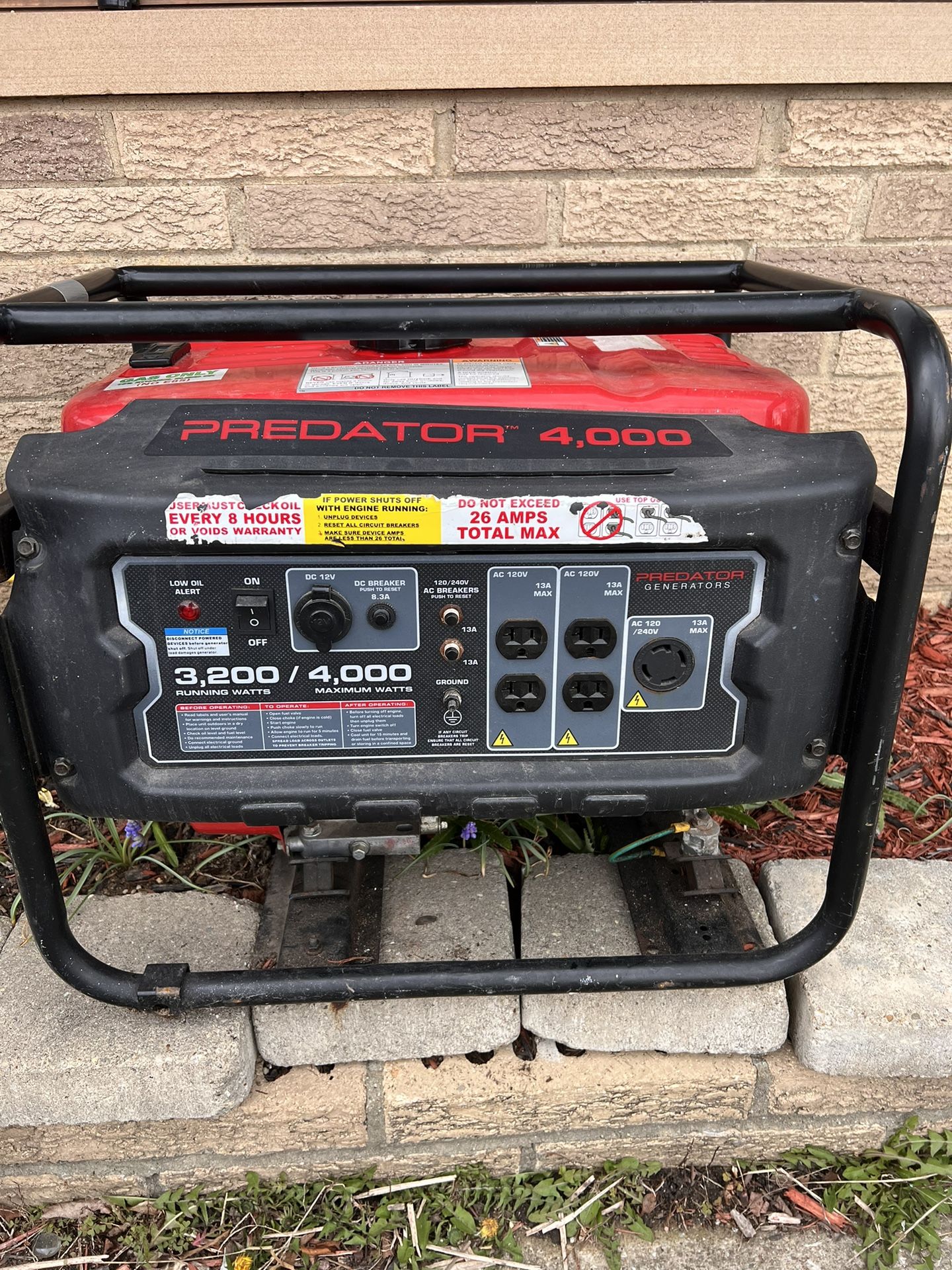 Predator 4000 Generator