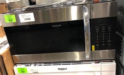 Brand New Frigidaire Gallery 1.5 cu. ft. Over the Range Convection Microwave in Smudge-Proof Stainless Steel