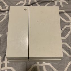 White PS4