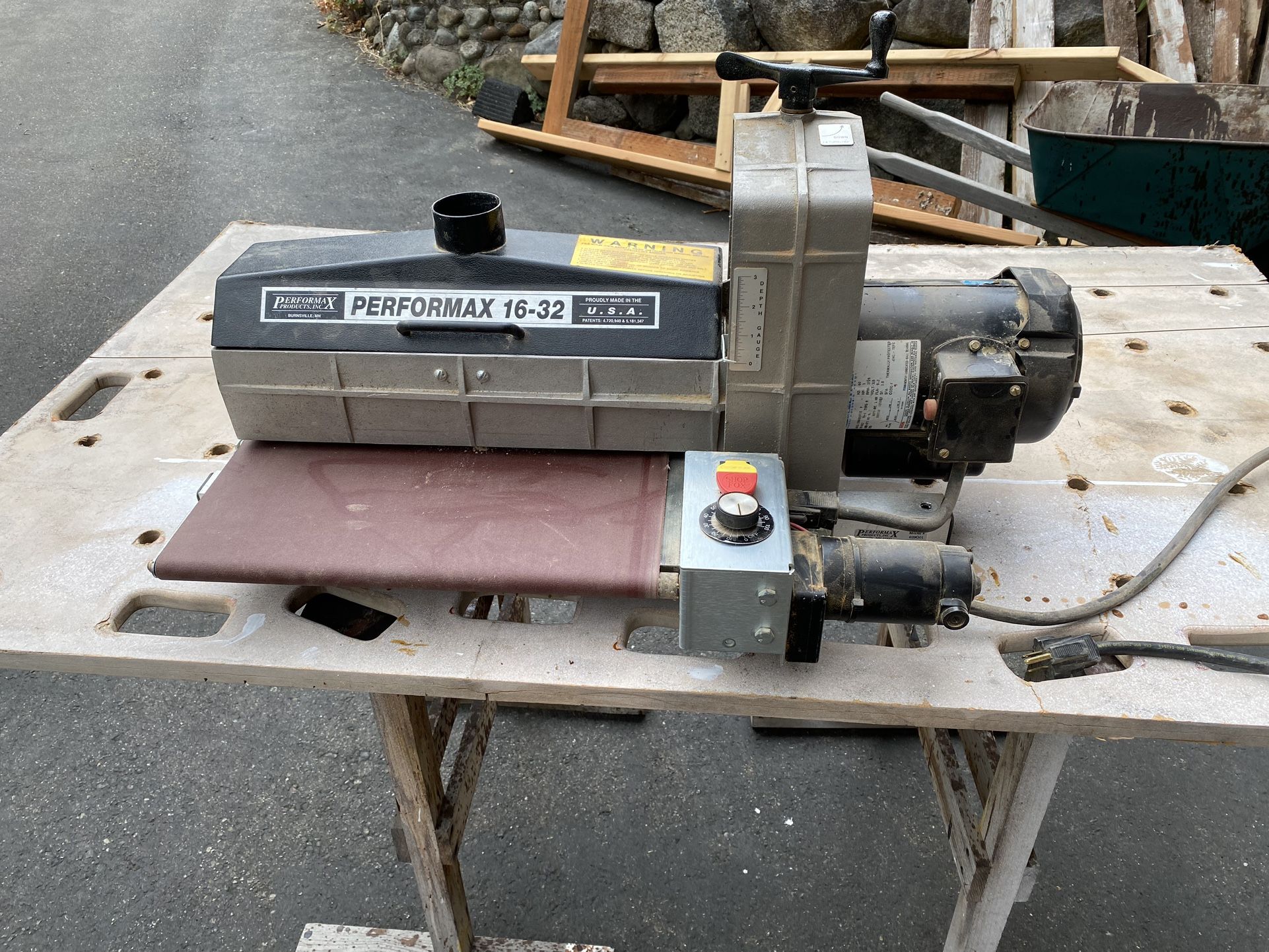 16-32 Performax Thickness Sander