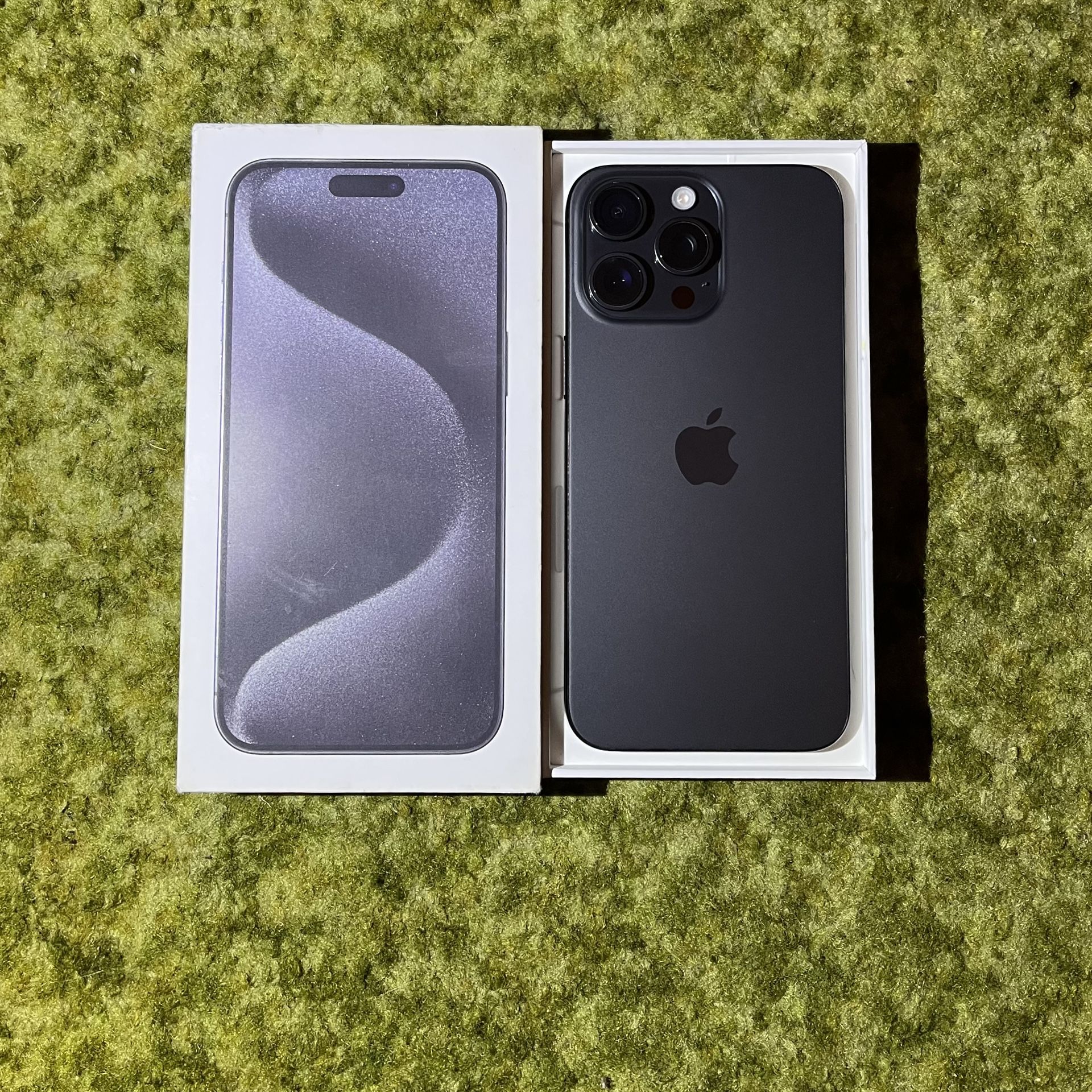 iPhone 15 Pro Max | 256GB | Black Titanium | Factory Unlocked