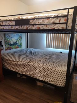 Queen bunk bed
