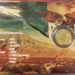 Gold 1/1000oz Mexican Libertad