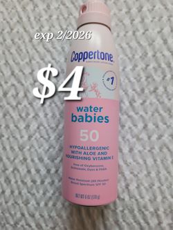 Coppertone Water Babies Sunscreen