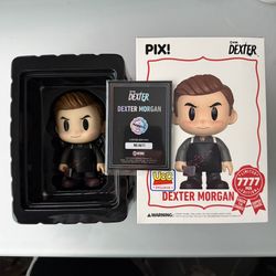 Dexter Morgan, common thrill joy, vinyl figure ucc exclusive