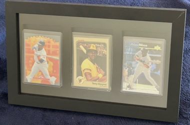 Tony Gwynn 3-Card Framed Display – San Diego Padres Baseball
