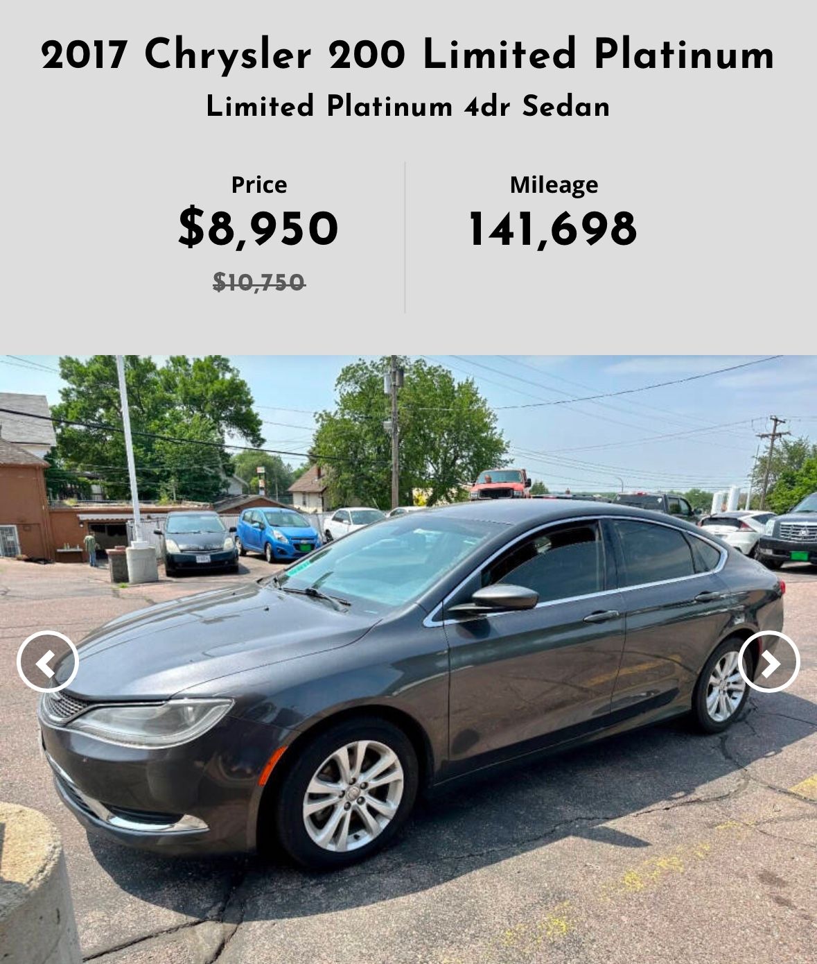 2017 Chrysler