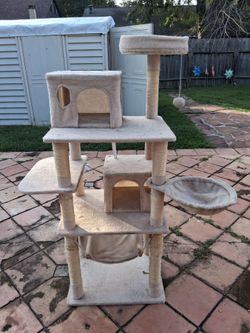 Cat tower tree