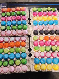 🎉 Handmade Confetti Eggs / Cascarones (Set of 30) – Perfect for Parties! 🥳
 (PICK UP ONLY NE 93306)