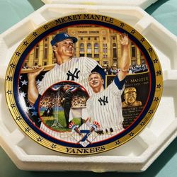 Mickey Mantle Plate