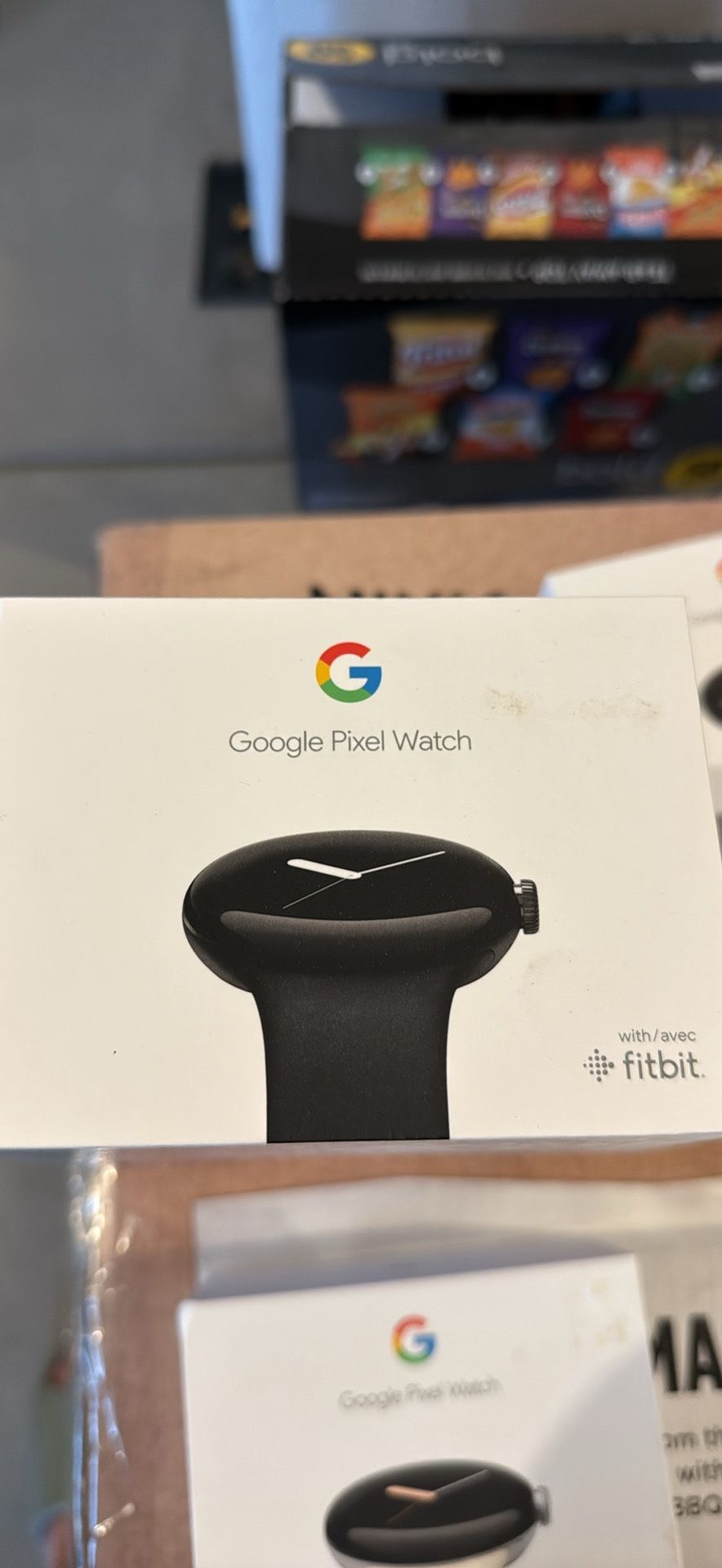 Brand New Google Pixel Watch (Black) – Sealed Box