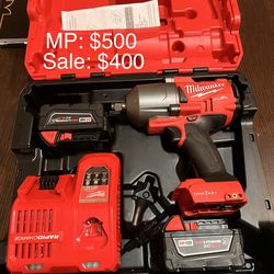 Milwaukee M18 1/2” Drive Impact Set