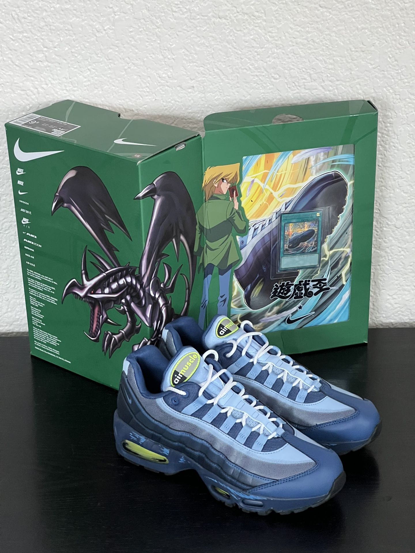 Nike Air Max Muscle 95 Yu-Gi-Oh! Joey (With Promo Card) Size 9.5 In Men