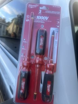 Milwaukee 1000V INSULATED SCREWDRIVER SET