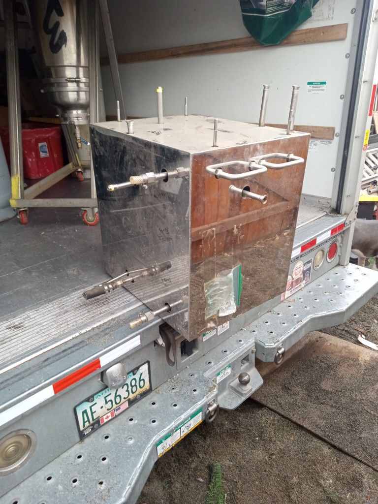 Stainless Heat Exchanger From CO2 Extraction Sys