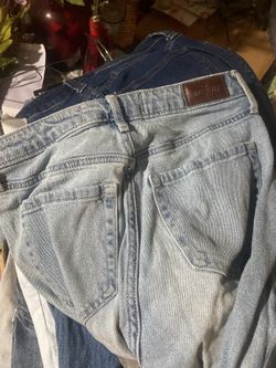 Hollister,American Eagle,,Aeropostale, PAC SUN denim Jeans