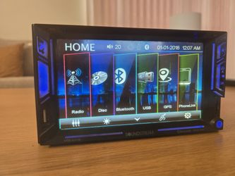 TOUCHSCREEN DVD CD MP3 RECEIVER GPS NAVIGATION