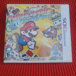 Super Mario Sticker Stars 3Ds Game