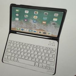 iPad keyboard case. New. Pink