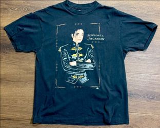 Michael Jackson Dangerous 1992 tour tee Size XL #15A