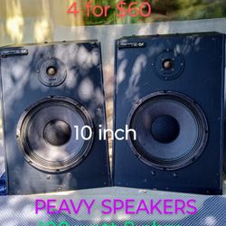 PEAVY TSL1 10" 8ohm 100w Home/Car Speakers