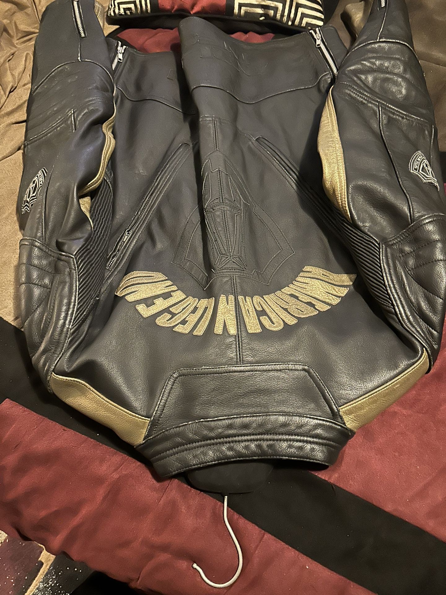 Leather Jacket By Arlen Ness American Legend