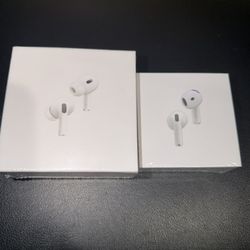 AirPods Pro 2nd Gen & AirPods 4 w/ noise Cancellation