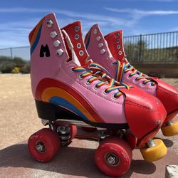 Moxi Rainbow Rider rollerskates
