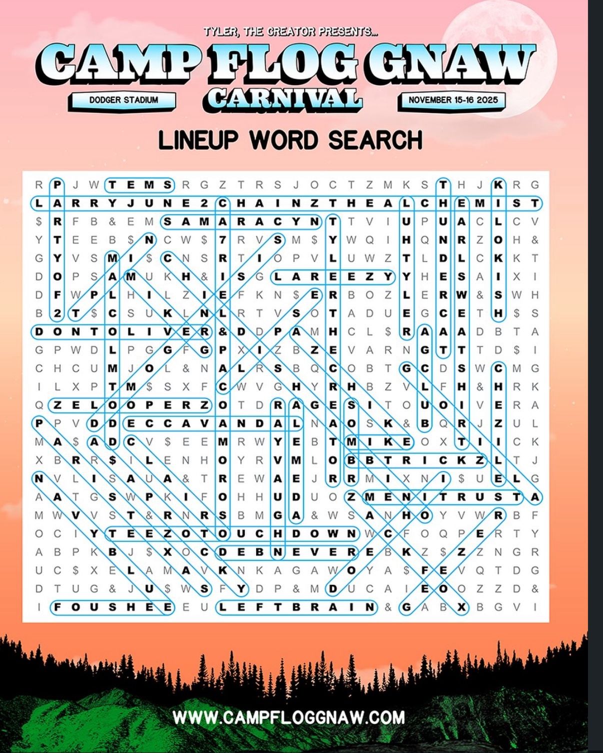 Camp Flog Gnaw Tickets