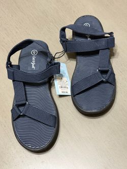 Cat & Jack Navy Blue Adjustable Sport Sandals Size 5 NWT