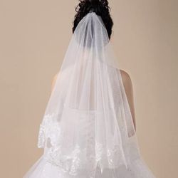 New Women’s Wedding Bridal Wedding Veil 