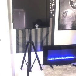 Heavy-Duty Tripod TV Stand