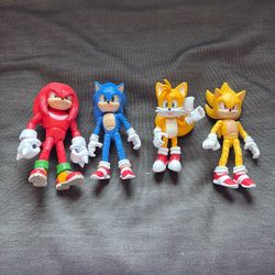 Sonic Three Action Figures