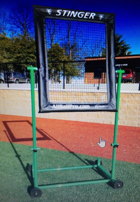 All Ball Pro Stinger Lacrosse Rebounder NEW