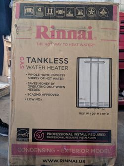 Rinnai rus75e Tankless Water Heater for Sale in North Miami, FL - OfferUp