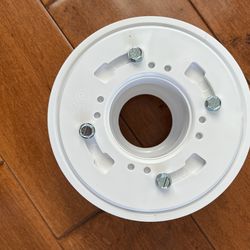 PVC drain flange coupling