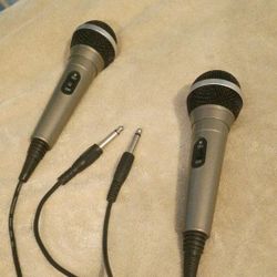 2. Mics . With A 7 Foot  Cord  15 Pair 