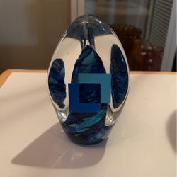 Seattle Glassblowing Studio- Beautiful Glass Paperweight 