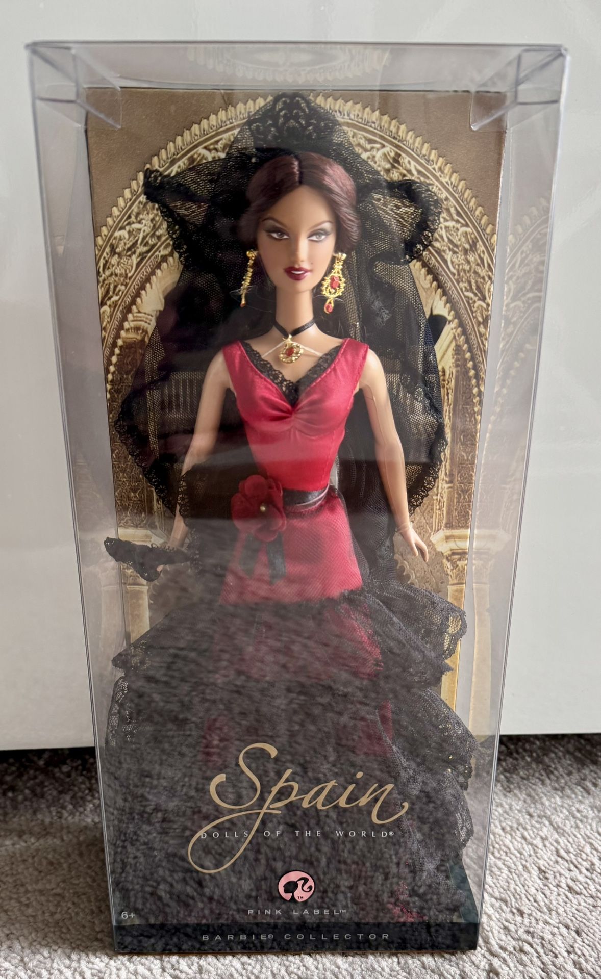 Barbie Collection Pink Label Dolls Of The World Spain Mattel L9583 Doll