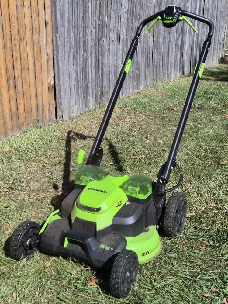 Greenworks 24-inch electric lawn mower