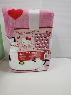 Hello Kitty Silk Touch Throw Blanket 50x60