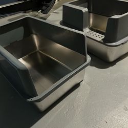 XL Stainless steel littler boxes