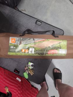 FOLDING CAMP COT 6.3L L X 2.1 W 250 LBS