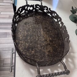 GG collection large tray and plate holder