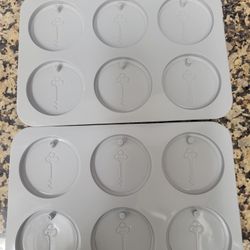  Key Charm Tag Set Silicone Mold