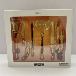 Animals Warriors Of The Kingdom Weapons Pack (Gold)