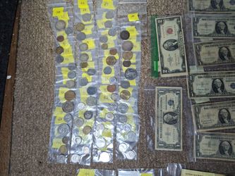 Mixed Coin and Banknote Collection Lot