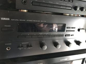 Yamaha Stereo Receiver    