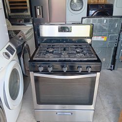 Estufa de gas marca Whirlpool 